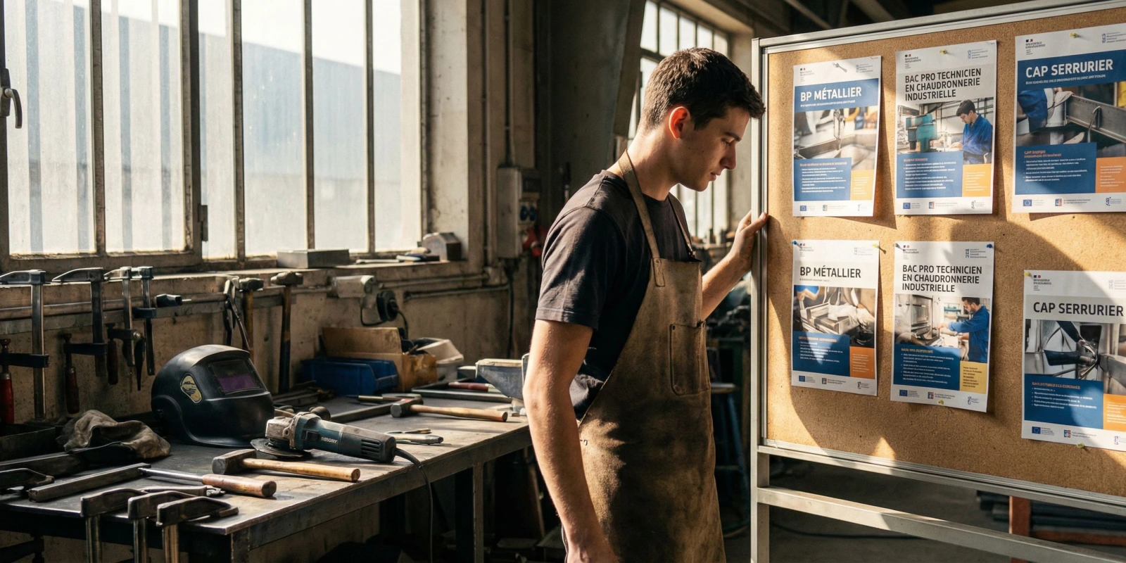 Que Faire Après le CAP Métallier ? BP, Bac Pro, MC et Débouchés