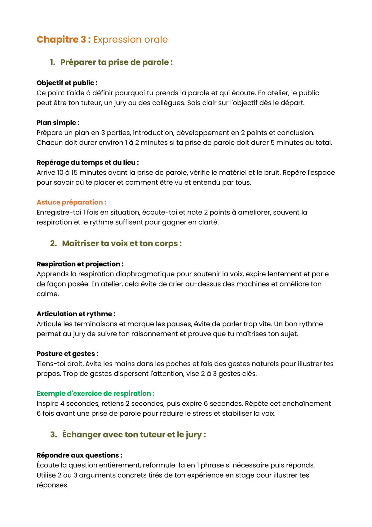 Example Fiche de Révision CAP Métallier